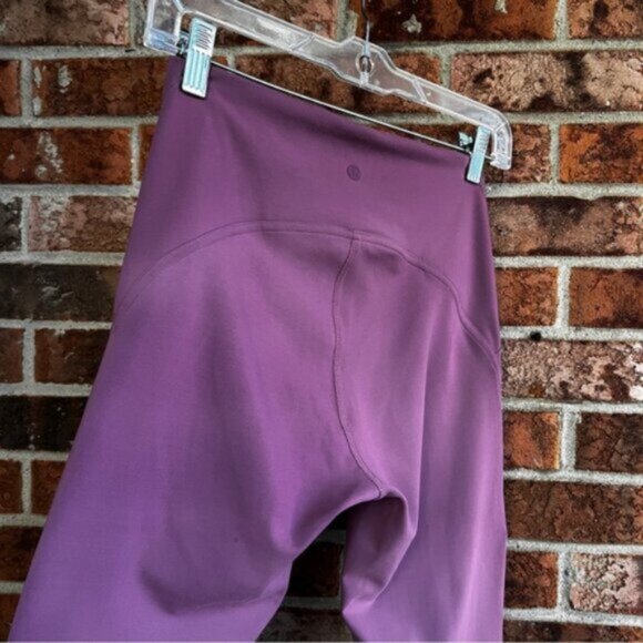 Lululemon 2022 InStill High-Rise Tight pants 25" leggins Vintage Plum 6 EUC - Picture 13 of 16